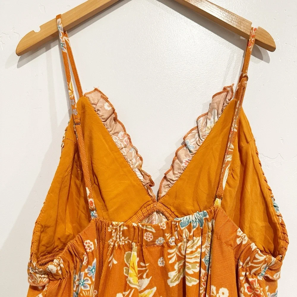 Free People Looking Glass‎ Corduroy Mini Dress Size Medium